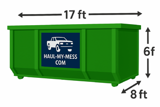 30 YARD DUMPSTER - (X-Large) Holds equal to 12 pickup loads